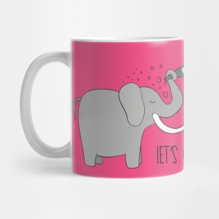 Let's Get Trunk- Funny Elephant Party Gift Mug